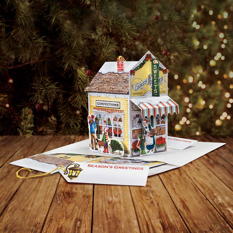 Sweet Shop Pop Up Christmas Card