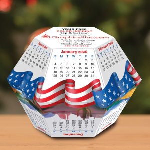 2026 America the Beautiful Pop-Up Calendar